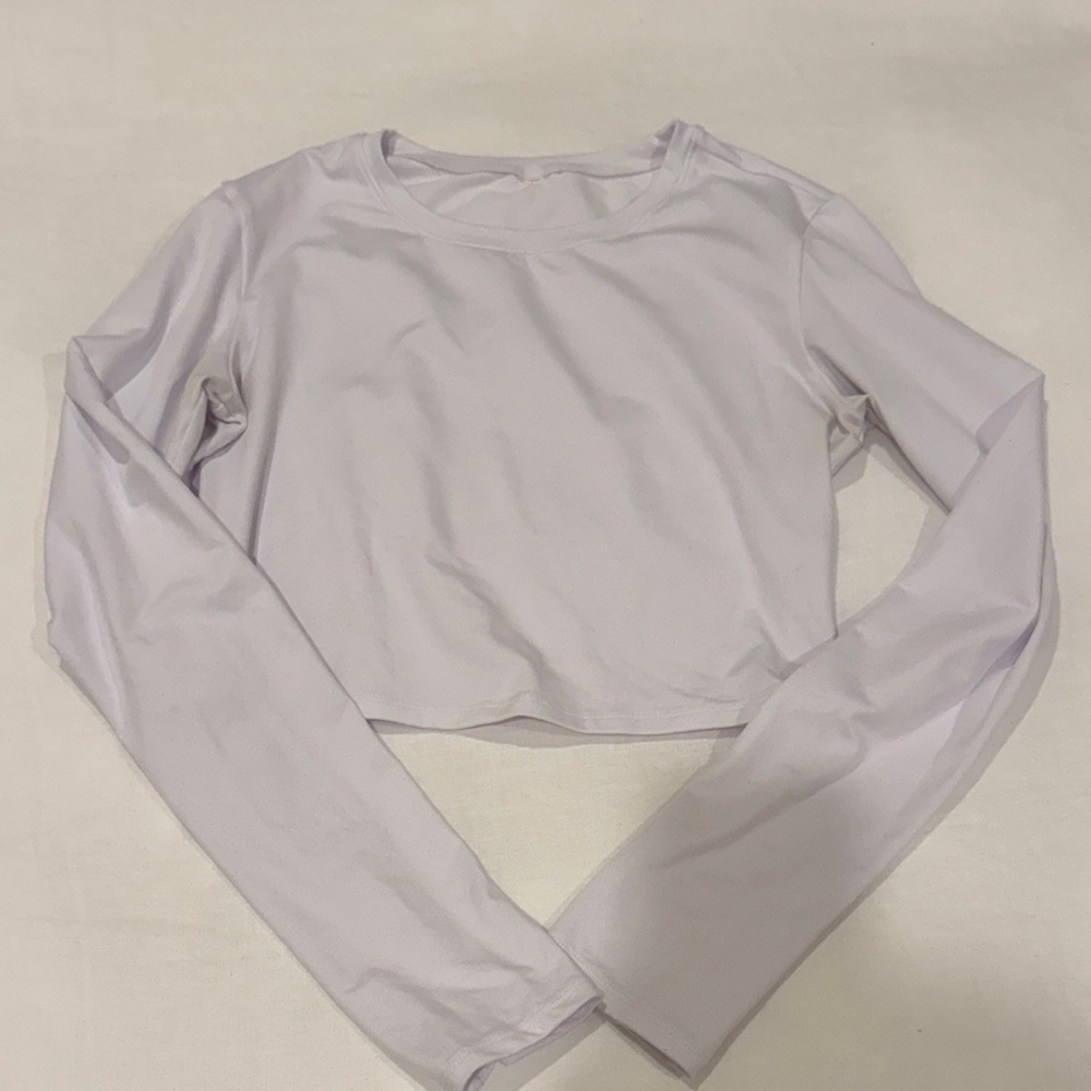 Alo Long Sleeve Crop Shirt